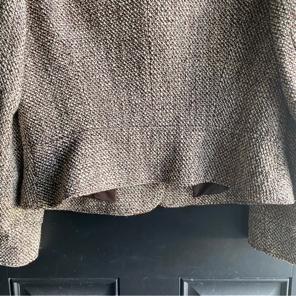 Talbots Tweed Button Front Jacket Blazer Wool Blend Size 14 Petite - Picture 7 of 11